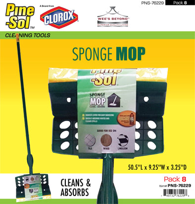 #PNS-76229 Pine-Sol Sponge Mop (case pack 8 pcs)