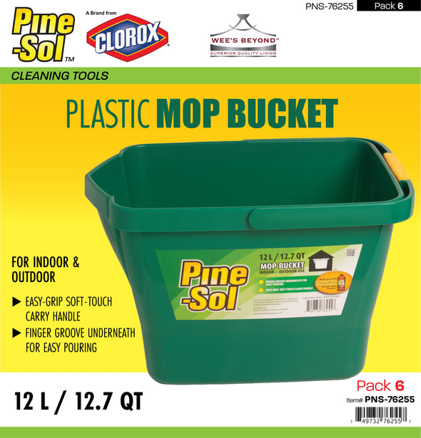 #PNS-76255 Pine-Sol Plastic Mop Bucket (case pack 6 pcs)