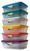 #W02-1013 Plastic Trend Storage Box 5pc Set (case pack 24 pcs)