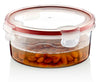 #W02-1452 Airtight Food Saver Round Box 1 LT - Display Pack (case pack 24 pcs)