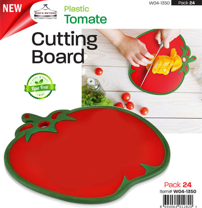 #W04-1350 Plastic Tomato Cutting Board (case pack 24 pcs)